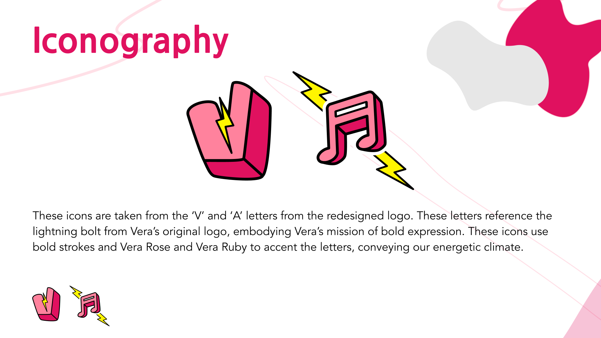 Brand book iconography page