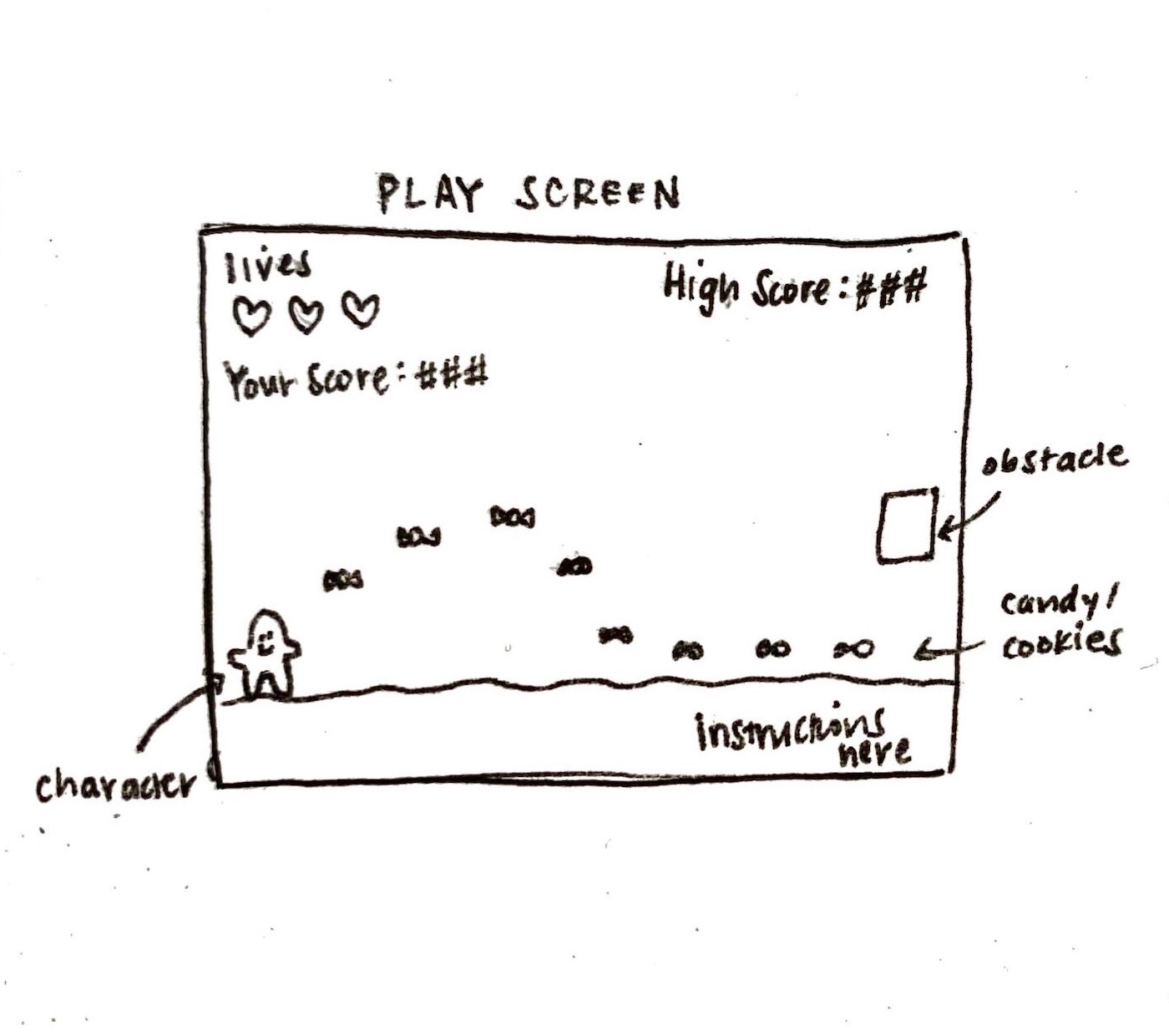 play game sketch